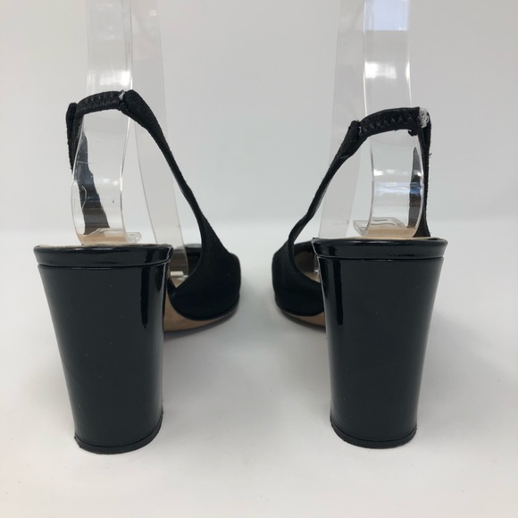 Kate Spade 6 Black shows heels slingback Italy - Picture 5 of 8